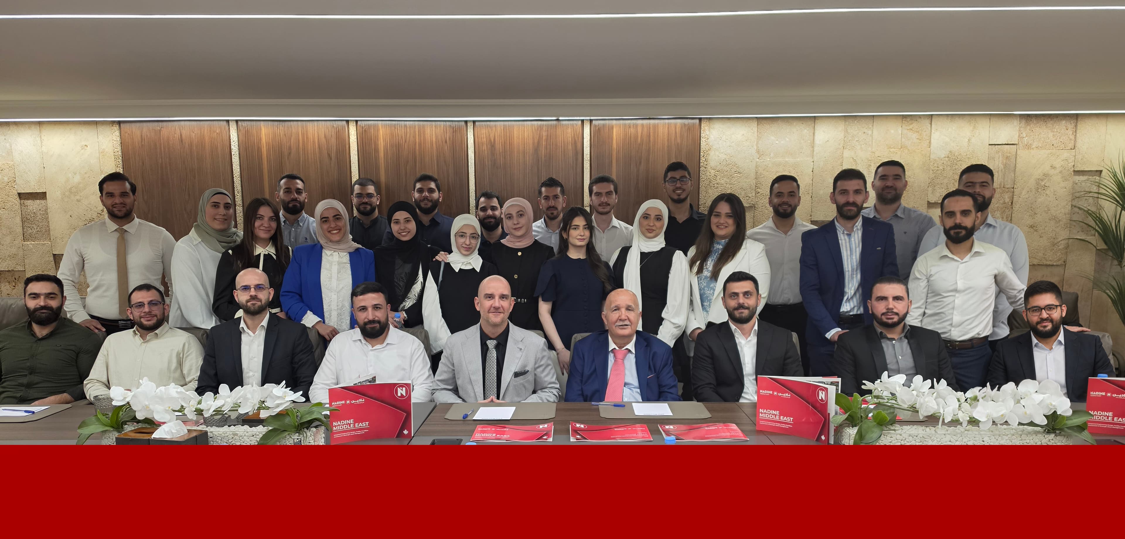 NADINE Middle East engineering team