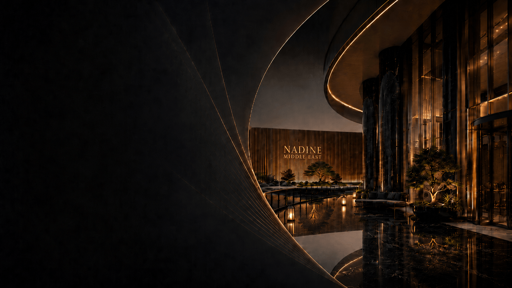 Contemporary institutional architecture representing the sectors NADINE serves